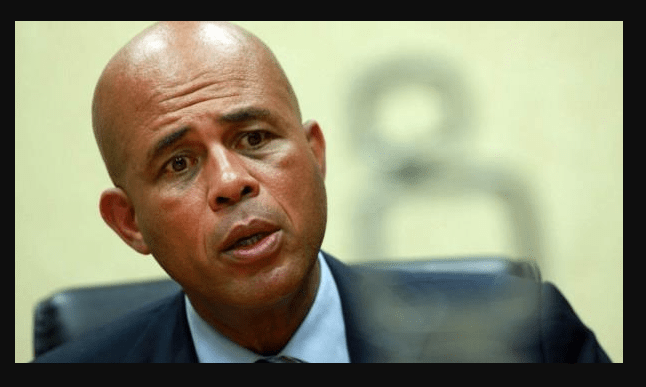 Michel Martelly a été sanctionné par les États-Unis en raison de son lien avec le trafic de drogues.